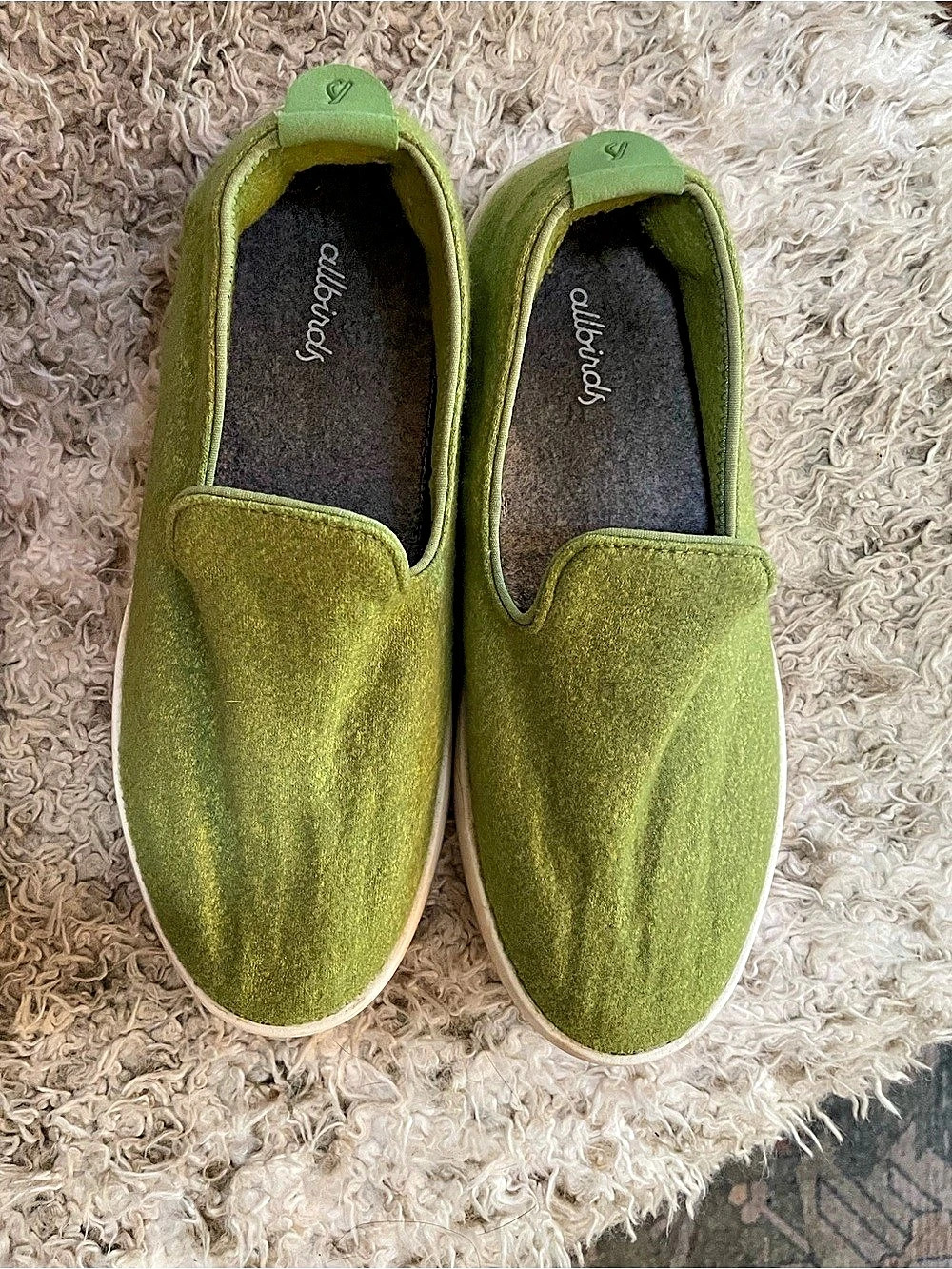 Allbirds Wool Lounger Green Sneakers US W8 / UK 5.5 / EU 38